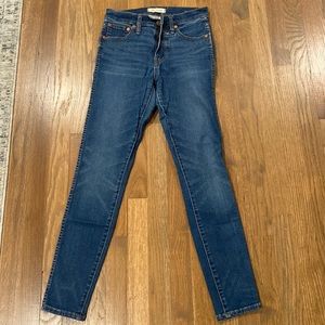Madewell High Rise Skinny Jeans - size 26